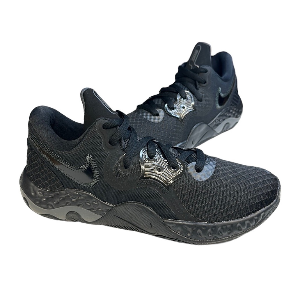 Nike Renew Elevate 2 Black/Black-Anthracite #CW3406-006 Basketball Shoes 9.5 EUC